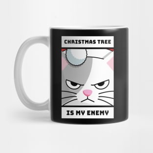 Christmas tree is my enemy Mug